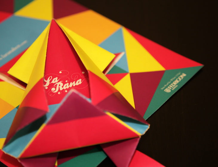 <!--:es-->Original felicitación de La Rana en origami<!--:-->