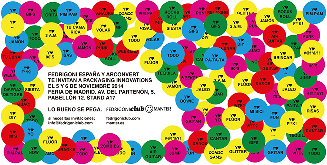 Fedrigoni España y Manter en Packaging Innovations Madrid 2014