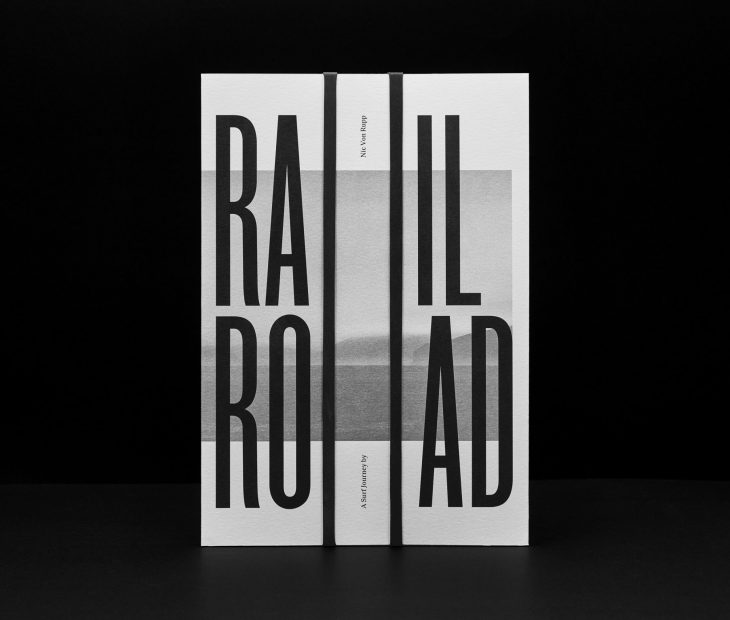 ‘RailRoad’, un libro con olor a mar, olas y surf